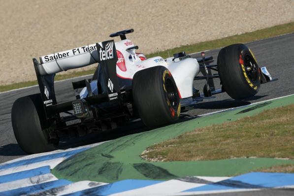 Sauber C31 driven by Kamui Kobayashi © Sauber Motorsport AG