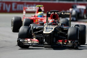 Felipe Massa is chasing after Kimi Raikkonen's seat at Lotus (Image: Charles Coates/Lotus F1)