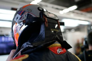 Romain Grosjean finished FP3 in second place (Andrew Ferraro/Lotus F1 Team)