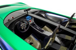 The cockpit of the AeroSeven concept (Image: Caterham F1)