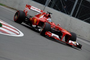 Fernando Alonso was fastest in a delayed and shortened FP1 in Austin, Texas (Image: Ferrari)