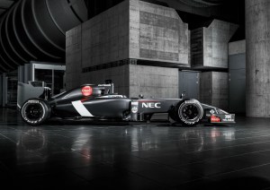 Side view of the Sauber C33 (Image: Sauber Motorsport AG)